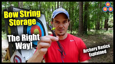 Proper Bow String Storage: Prevent Twist Loss for Consistent Brace Height | Archery Basics Explained