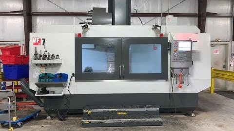 HAAS VF-7/50, 4TH AXIS,  CNC VERTICAL MACHINING CENTER, NEW: 2017