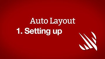 Setting up – Auto Layout, part 1