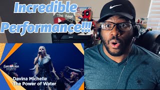 Davina Michelle - 'The Power of Water' | First Semi-Final | Eurovision 2021 | REACTION!!!!