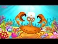 Five Little Crabs Dancing in the Send - Songs for Children on HeyHop Kids