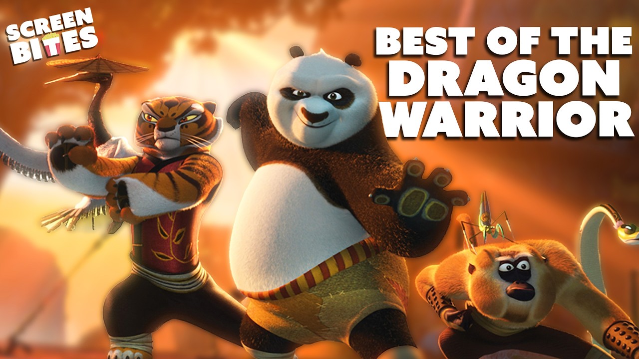 Best of Po as the Dragon Warrior in the Kung Fu Panda Movies | Screen Bites