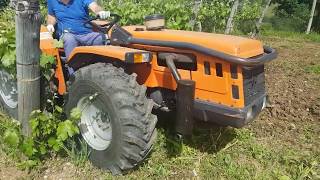 fresatura con antonio carraro 7500 e fresa celli hv 160