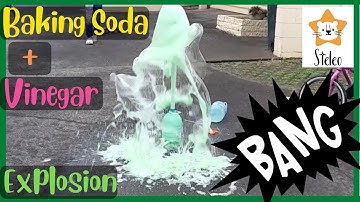 The BIGGEST Baking Soda and Vinegar EXPLOSION | Easy Science for Kids