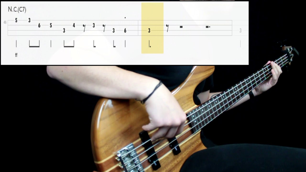 Don Ellis Whiplash Bass Cover Play Along Tabs In Video Youtube