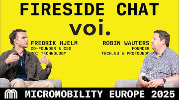 Fireside Chat with Fredrik Hjelm, Co-Founder & CEO - Voi