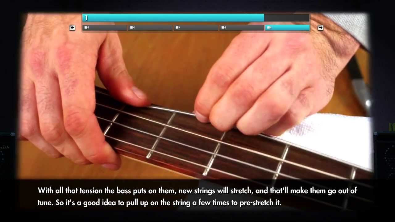 Rocksmith 2014 Bass Guitar Restringing a bass YouTube