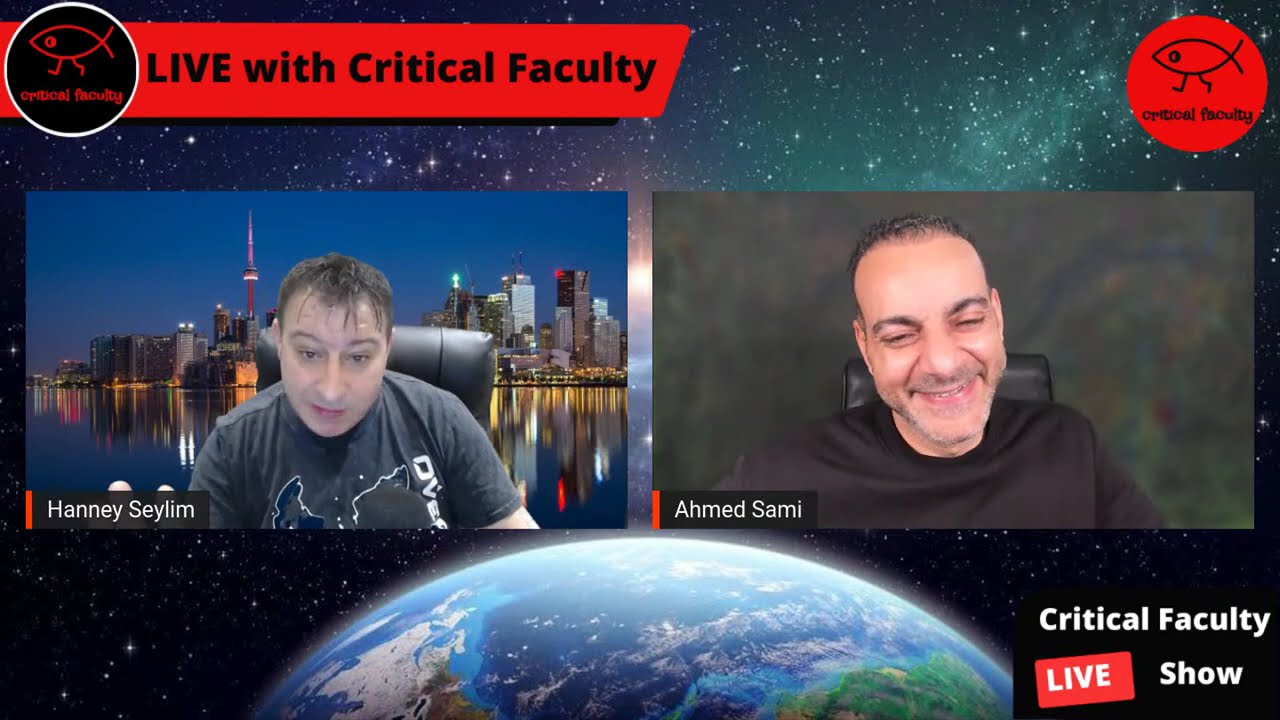 الأستاذ/ أحمد سامي - الإله تحت المجهر الربوبي واللا أدري والإلحادي مع هاني سليم