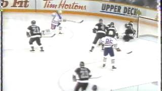 Kelly Hrudey Save on Klima and Nicholls