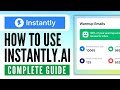 How to use instantlyai stepbystep