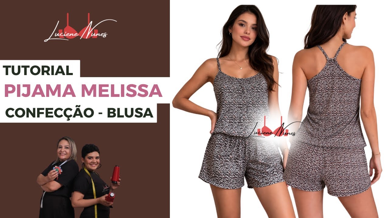 Baby Dool Melissa nadador || Blusa Confecção 