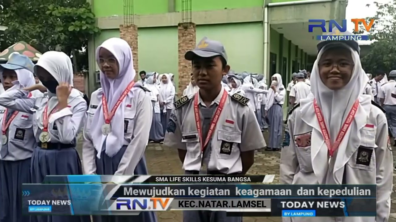 SMA LIFE SKILLS KESUMA BANGSA LAMPUNG SELATAN,GIAT MEMOTIVASI MURID UNTUK SELALU MENGUKIR PRESTASI.