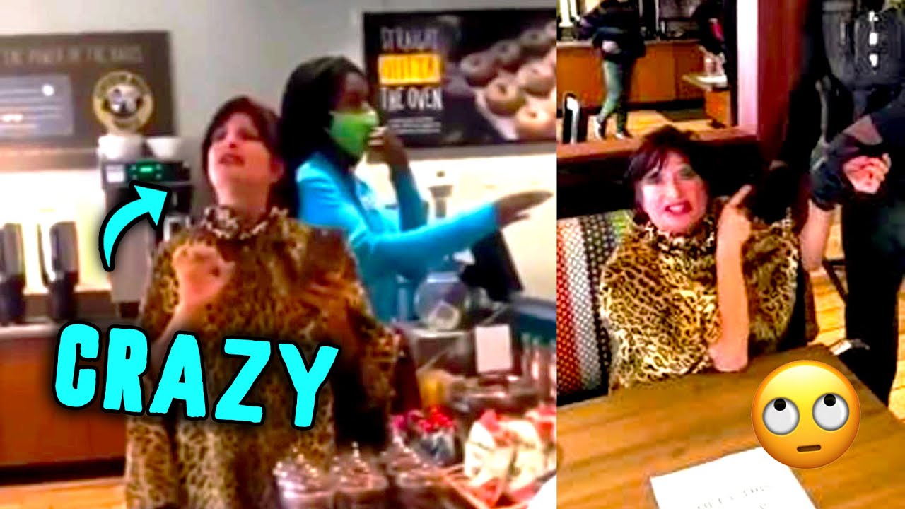 CRAZY Karen Freakouts Caught At Starbucks