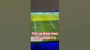 FC26 Low Driven Powershot Is Broken 🤯😱 #eafc26 #fc26 #fyp #ytshorts #mbappe #blowup #fifa #yt