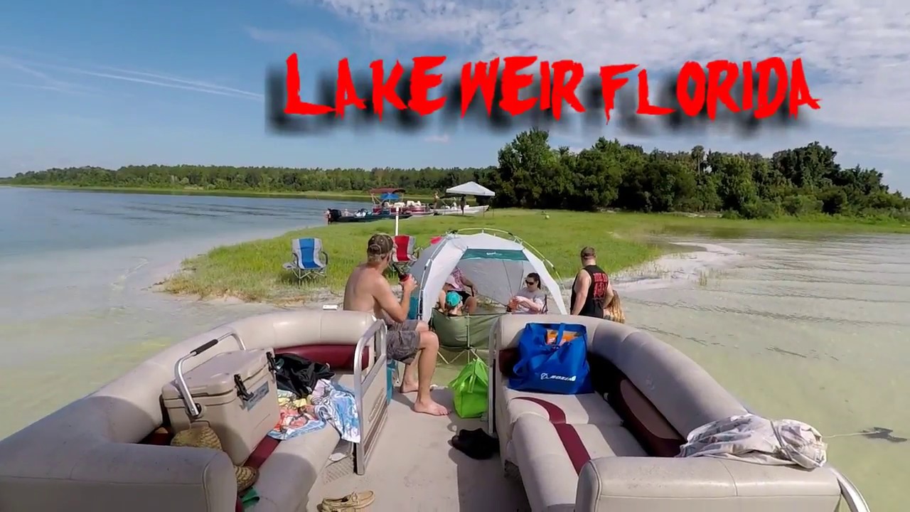 Lake Weir Florida Lemon Point A day with family RVing AA 2017 YouTube
