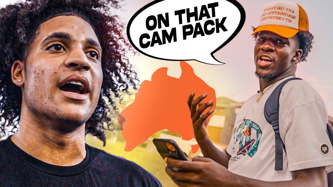 CAM WILDER COMES TO AUSTRALIA AND GETS DROPPED OFF!! Park Takeover (mic'd up)