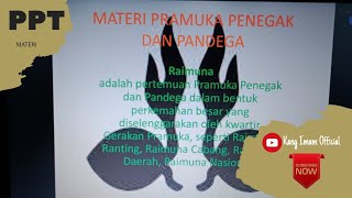 Power Point Materi Pramuka Penegak dan Pandega