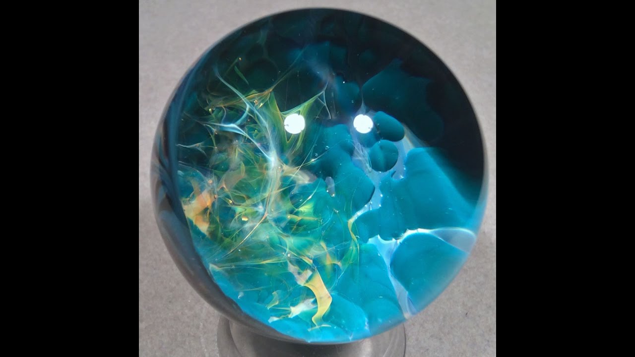 Art Glass Marble 101416a by Bill Grout