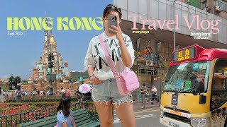 hong kong travel vlog 🇭🇰  fun at disneyland, day trip in macau, exploring the city 🌃