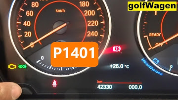 BMW P1401 egr temperature sensor