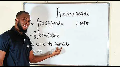 Integration by Parts: The Integral of 7x sin(x) cos(x) dx