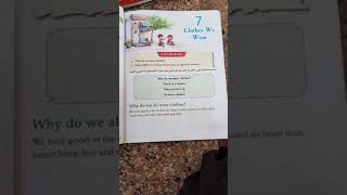 Class 1 EVS Chapter 7 Clothes we wear Introduction by Padma Bandi Wealth