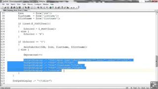 Deleting Rows From A Table