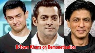 The three Khans of Bollywood comment on demonetisation: Newspointv