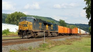Great Action on CSX's Mohawk Sub Ft Big lashups, Hornshows and More! Final Half 8/29/15
