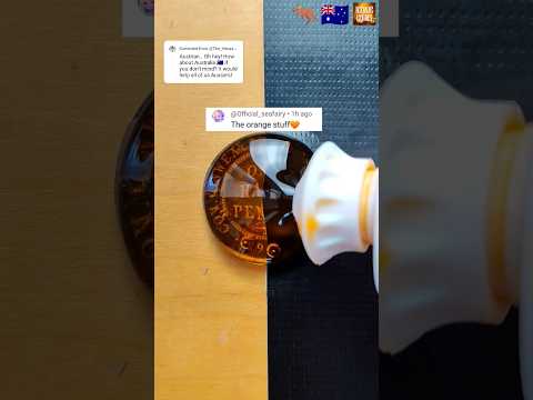 Satisfying Clean Australian Coin #iconiccoins #satisfying #asmr 🇦🇺