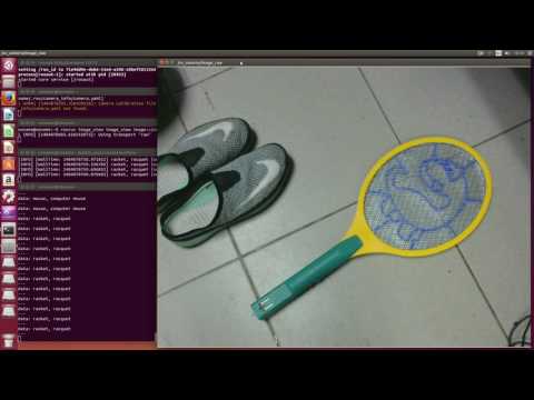 Image recognition by Tensorflow in ROS