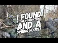 Metal Detecting Stone Foundations and Spring House with Garrett AT MAX
