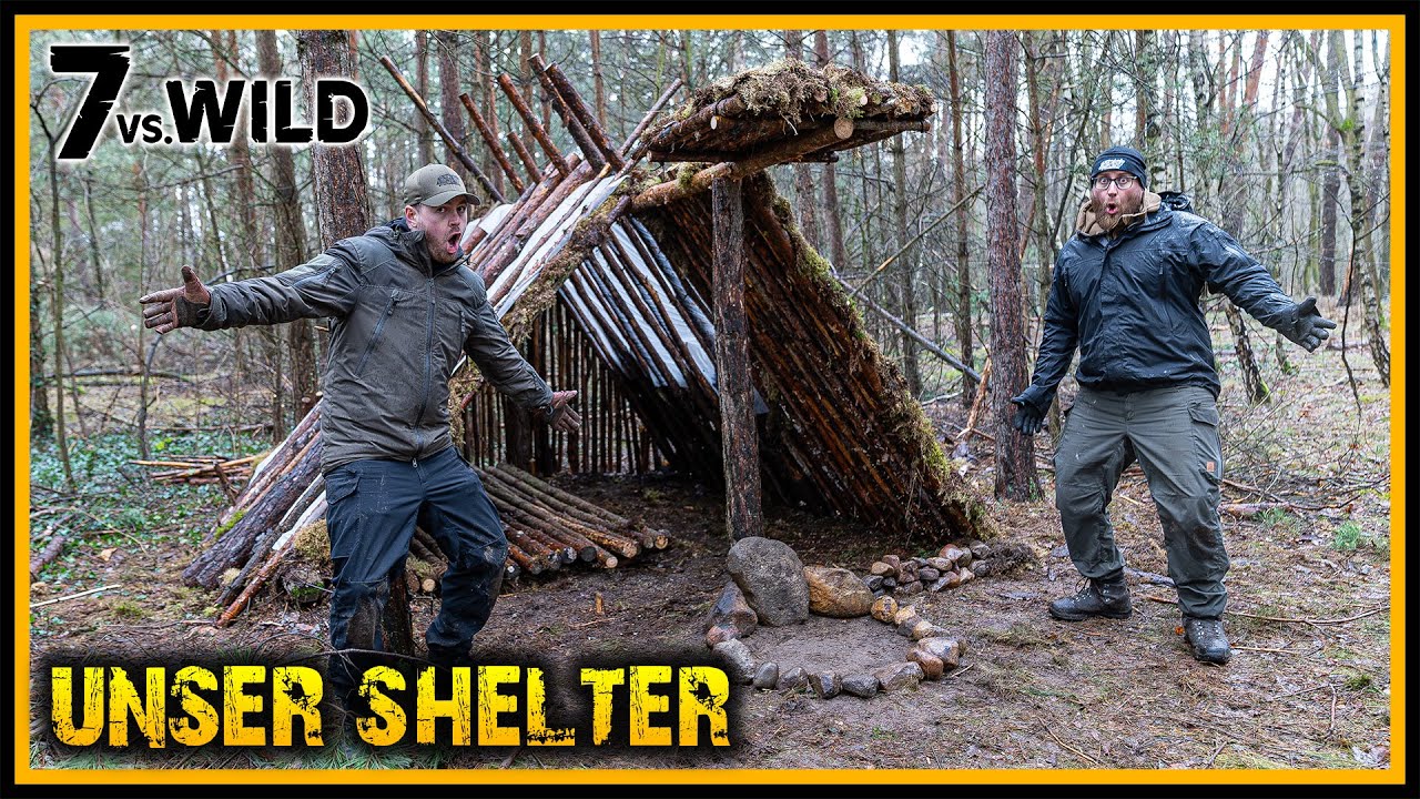 7 vs. Wild Shelter - So geht es weiter! - Bushcraft Survival Naturensöhne