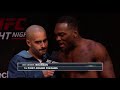 Jacare Souza vs Derek Brunson face off | WEIGH-IN | UFC FIGHT NIGHT