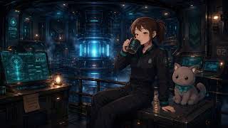 Calm Spaceship Engine Sounds (1 Hour) | Sci-Fi ASMR Ambience