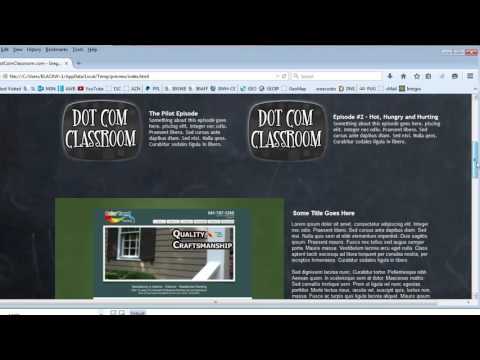 Working with the Page Footer Tool in 90 Second Website Builder