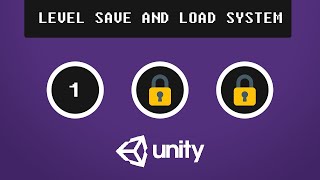 How to make a simple Level Save and Load System in UNITY (EASY)