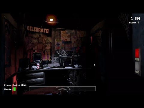 five nights at freddy's 1 lets play episode 3