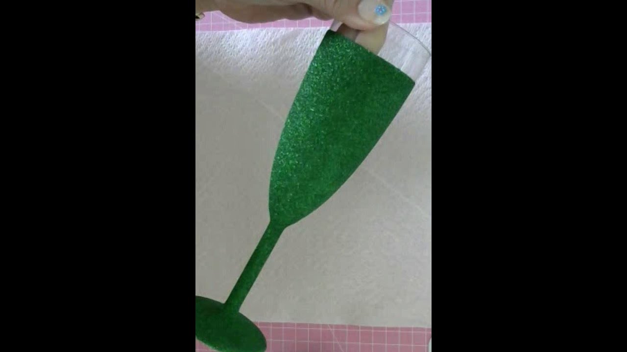 Бокал для вина с блестками — простой и легкий мастер-класс, идеи для свадебного декора и подарков...