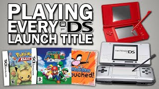 PLAYING EVERY NINTENDO DS LAUNCH GAME