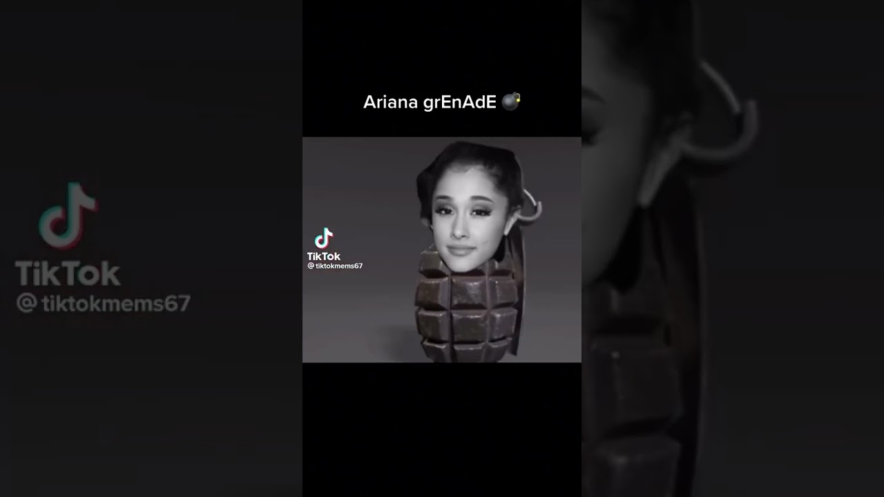 Ariana GrEnAdE. Nickelodeon meme