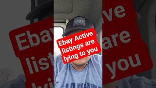 Active listings are lying to you. #resellerlife #ebaytips #flipping