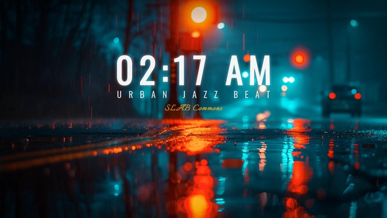 [ SLAB Commons ] 02:17 AM ✦ Urban Jazz Beat