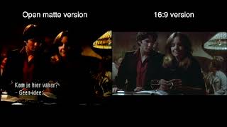 Looking For Mr. Goodbar (1977) - open matte vs widescreen comparison