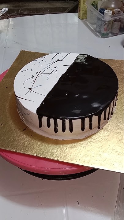 1-pound-chocolate-cake-cake-shorts-bangla-cakedecorating-chocolate
