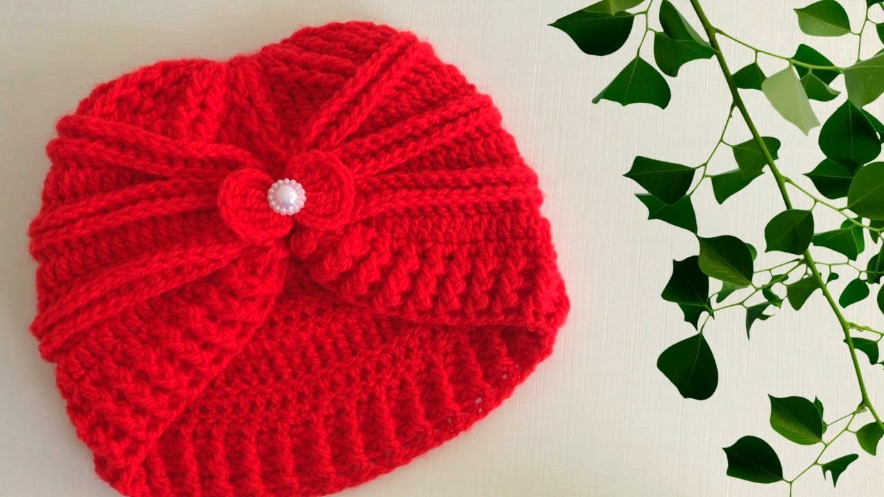 Turbante Croche Infantil