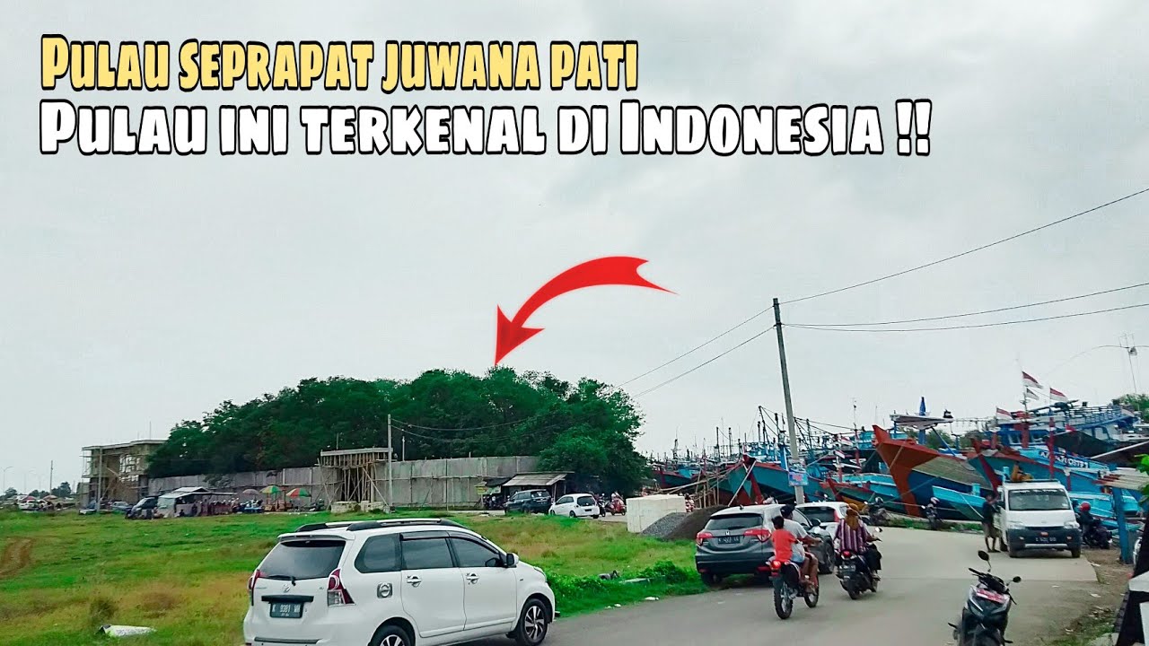 suasana terkini pulau seprapat juwana // pati jawatengah