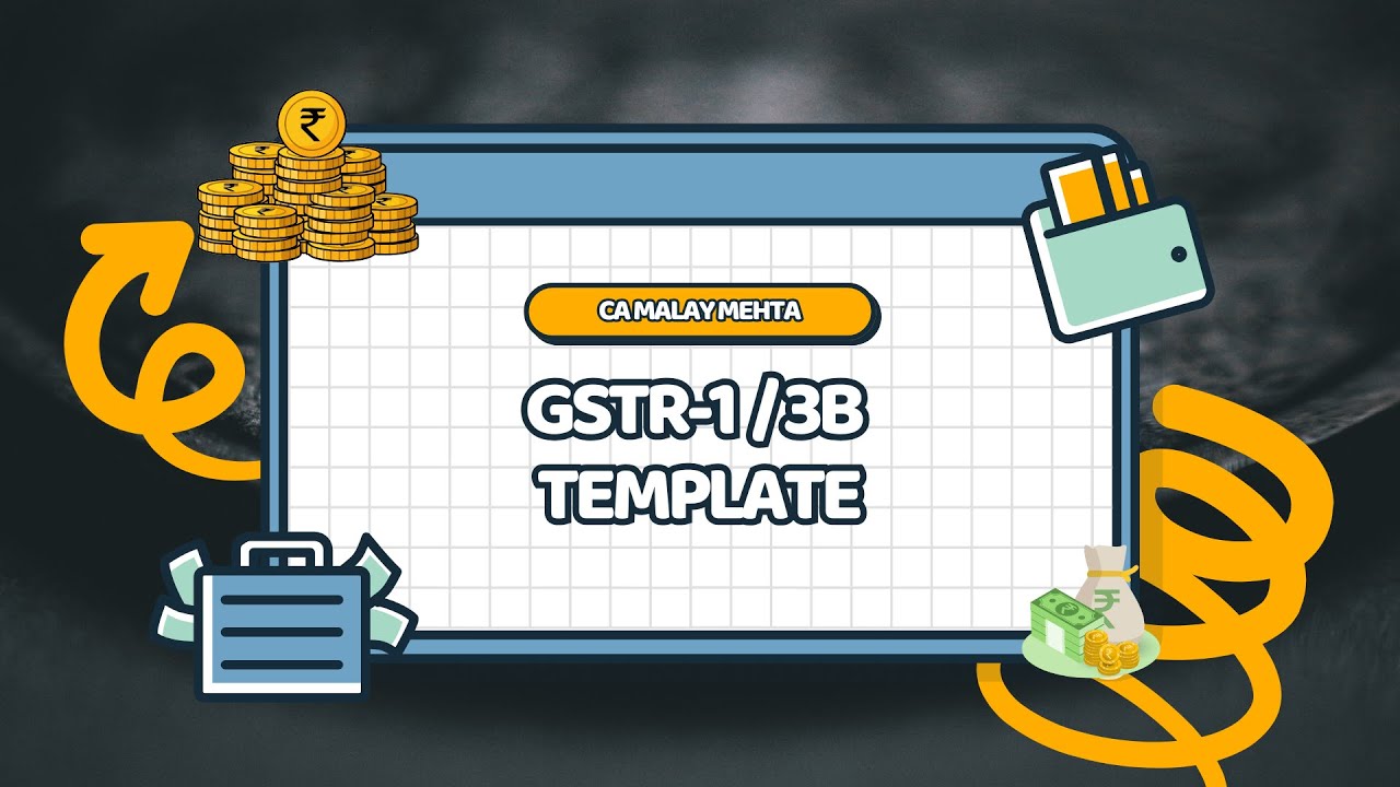 One Excel Template for GSTR-1, GSTR-3B & GST Compliance | Outward Supplies Simplified
