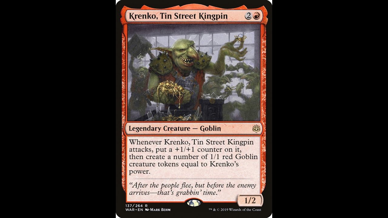 MTGA: Krenko, Tin Street Kingpin Cast Animation