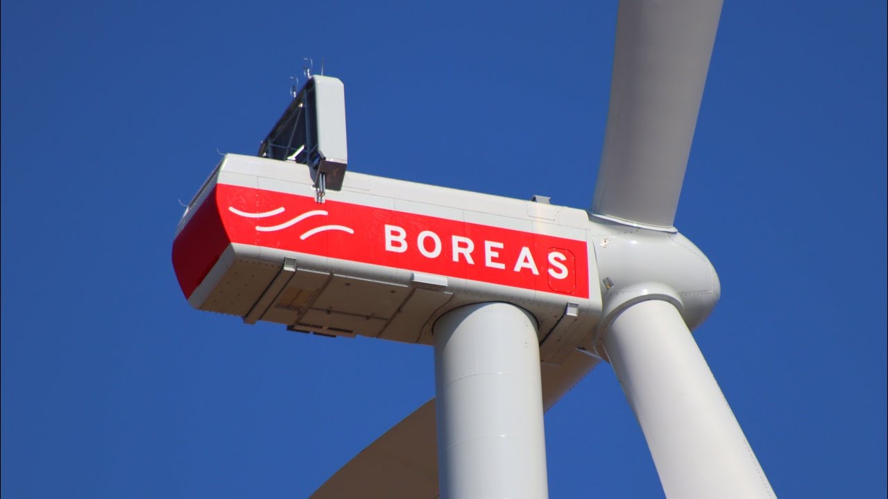 Windpark Schermen / Repowering beendet 4× Vestas V150-4.2 fertig errichtet / 8× Vestas V90